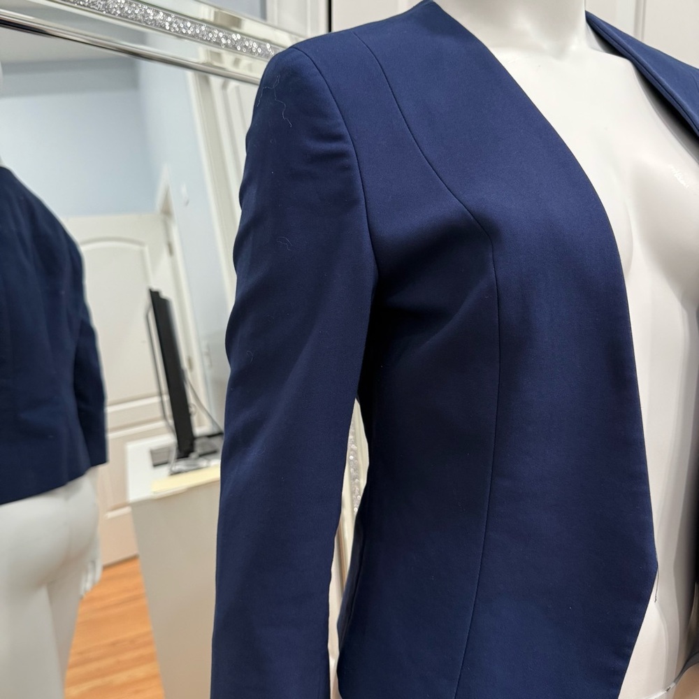 Express Deep Blue Women's Suit Jacket - Picture 2 of 3